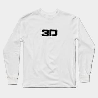 3D Long Sleeve T-Shirt